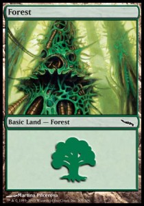 Forest (V.3)⁣ - Mirrodin⁣ (Land)⁣ [305]