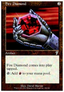 Fire Diamond⁣ - Seventh Edition⁣ (Uncommon)⁣ [296]