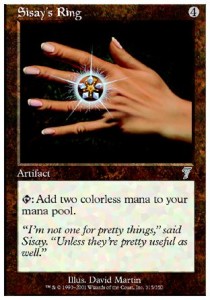 Sisay's Ring⁣ - Seventh Edition⁣ (Uncommon)⁣ [315]