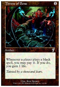 Throne of Bone⁣ - Seventh Edition⁣ (Uncommon)⁣ [322]