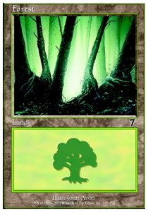 Forest (V.3)⁣ - Seventh Edition⁣ (Land)⁣ [330]