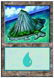 Island (V.4)⁣ - Seventh Edition⁣ (Land)⁣ [335]