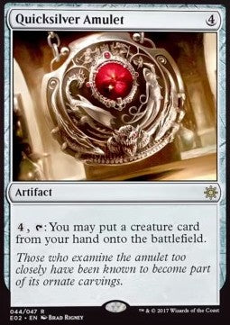 Quicksilver Amulet⁣ - Explorers of Ixalan⁣ (Rare)⁣ [44]