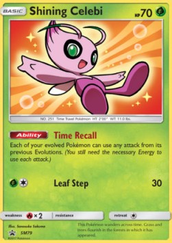 Shining Celebi⁣ - SM Black Star Promos⁣ (Promo)⁣ [79]