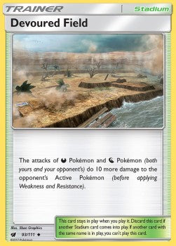 Devoured Field⁣ - Crimson Invasion⁣ (Uncommon)⁣ [93]
