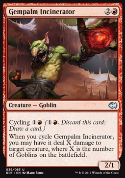 Gempalm Incinerator⁣ - Duel Decks: Merfolk vs. Goblins⁣ (Uncommon)⁣ [39]
