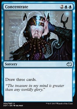 Concentrate⁣ - Duel Decks: Merfolk vs. Goblins⁣ (Uncommon)⁣ [4]