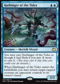 Harbinger of the Tides⁣ - Duel Decks: Merfolk vs. Goblins⁣ (Rare)⁣ [7]
