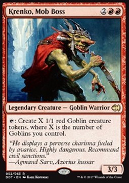 Krenko, Mob Boss⁣ - Duel Decks: Merfolk vs. Goblins⁣ (Rare)⁣ [52]
