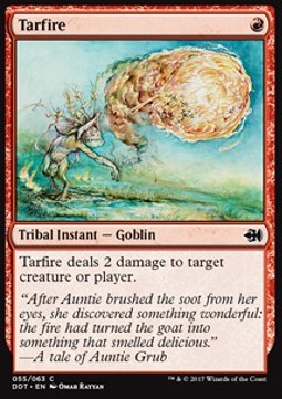 Tarfire⁣ - Duel Decks: Merfolk vs. Goblins⁣ (Common)⁣ [55]