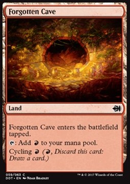Forgotten Cave⁣ - Duel Decks: Merfolk vs. Goblins⁣ (Common)⁣ [59]
