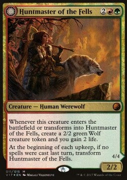 Huntmaster of the Fells / Ravager of the Fells⁣ - From the Vault: Transform⁣ (Mythic)⁣ [11]