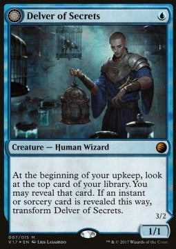 Delver of Secrets / Insectile Aberration⁣ - From the Vault: Transform⁣ (Mythic)⁣ [7]