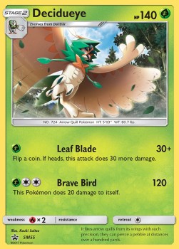 Decidueye⁣ - SM Black Star Promos⁣ (Promo)⁣ [55]