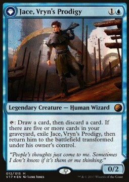 Jace, Vryn's Prodigy // Jace, Telepath Unbound⁣ - From the Vault: Transform⁣ (Mythic)⁣ [12]