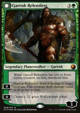 Garruk Relentless / Garruk, the Veil-Cursed⁣ - From the Vault: Transform⁣ (Mythic)⁣ [9]