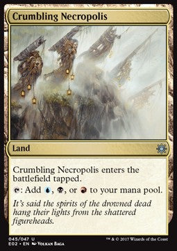 Crumbling Necropolis - Explorers of Ixalan (Uncommon) [E02-45]