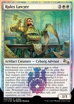 Rules Lawyer⁣ - Judge Rewards Promos⁣ (Rare)⁣ [2017-09]