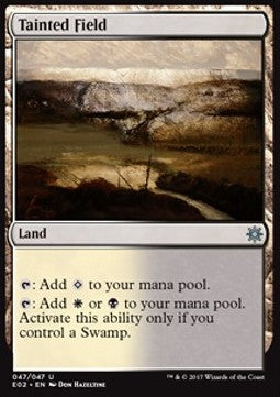 Tainted Field⁣ - Explorers of Ixalan⁣ (Uncommon)⁣ [47]