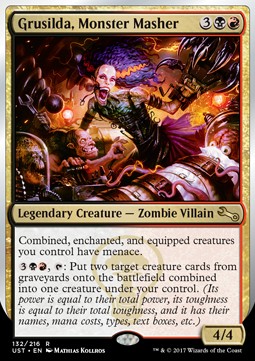 Grusilda, Monster Masher⁣ - Unstable⁣ (Rare)⁣ [132]