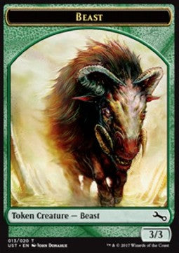 Beast Token (Green 3/3)⁣ - Unstable⁣ (Token)⁣ [T13]