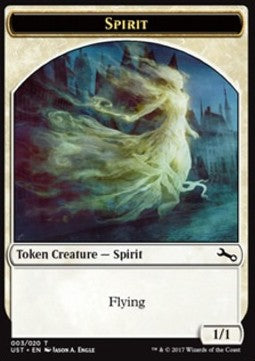 Spirit Token (White 1/1)⁣ - Unstable⁣ (Token)⁣ [T03]
