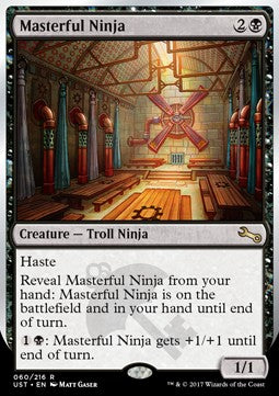 Masterful Ninja⁣ - Unstable⁣ (Rare)⁣ [60]