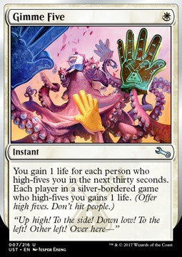 Gimme Five⁣ - Unstable⁣ (Uncommon)⁣ [7]