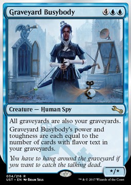 Graveyard Busybody⁣ - Unstable⁣ (Rare)⁣ [34]