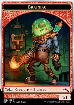 Brainiac Token (Red 1/1)⁣ - Unstable⁣ (Token)⁣ [T10]