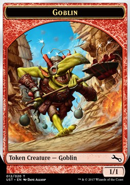 Goblin Token (Red 1/1)⁣ - Unstable⁣ (Token)⁣ [T12]