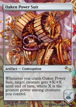 Oaken Power Suit⁣ - Unstable⁣ (Rare)⁣ [196]