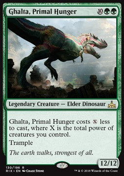 Ghalta, Primal Hunger⁣ - Rivals of Ixalan⁣ (Rare)⁣ [130]