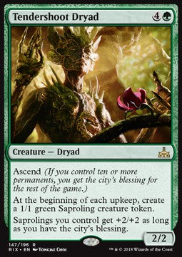 Tendershoot Dryad⁣ - Rivals of Ixalan⁣ (Rare)⁣ [147]