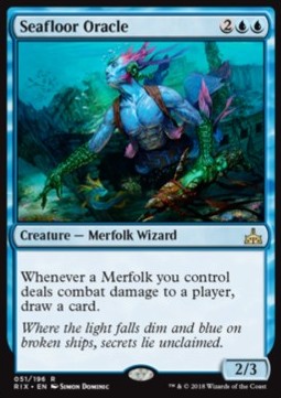 Seafloor Oracle⁣ - Rivals of Ixalan⁣ (Rare)⁣ [51]