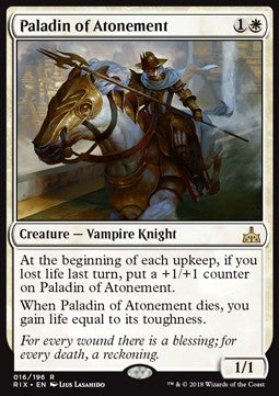 Paladin of Atonement⁣ - Rivals of Ixalan⁣ (Rare)⁣ [16]