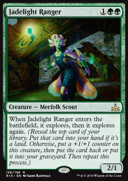 Jadelight Ranger⁣ - Rivals of Ixalan⁣ (Rare)⁣ [136]