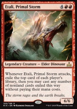 Etali, Primal Storm⁣ - Rivals of Ixalan⁣ (Rare)⁣ [100]