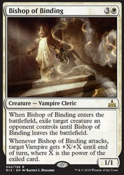 Bishop of Binding⁣ - Rivals of Ixalan⁣ (Rare)⁣ [2]