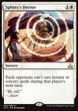 Sphinx's Decree⁣ - Rivals of Ixalan⁣ (Rare)⁣ [24]