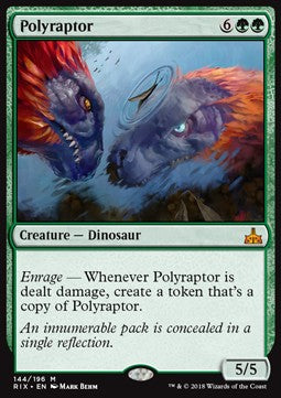 Polyraptor⁣ - Rivals of Ixalan⁣ (Mythic)⁣ [144]