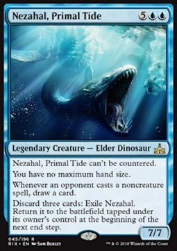 Nezahal, Primal Tide⁣ - Rivals of Ixalan⁣ (Rare)⁣ [45]