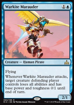 Warkite Marauder⁣ - Rivals of Ixalan⁣ (Rare)⁣ [60]