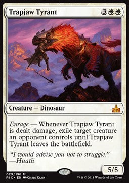 Trapjaw Tyrant⁣ - Rivals of Ixalan⁣ (Mythic)⁣ [29]
