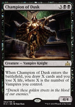Champion of Dusk⁣ - Rivals of Ixalan⁣ (Rare)⁣ [64]