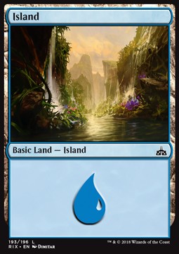 Island⁣ - Rivals of Ixalan⁣ (Land)⁣ [193]