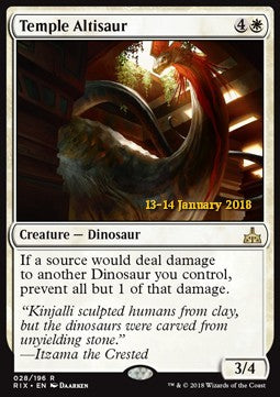 Temple Altisaur⁣ - Rivals of Ixalan: Promos⁣ (Rare)⁣ [28]