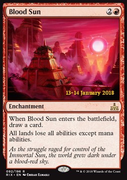 Blood Sun⁣ - Rivals of Ixalan: Promos⁣ (Rare)⁣ [92]