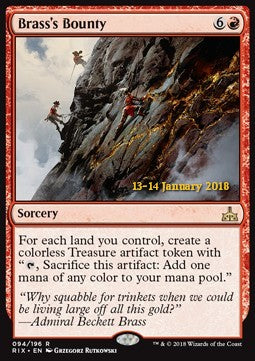 Brass's Bounty⁣ - Rivals of Ixalan: Promos⁣ (Rare)⁣ [94]