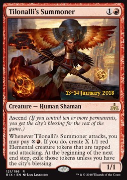Tilonalli's Summoner⁣ - Rivals of Ixalan: Promos⁣ (Rare)⁣ [121]